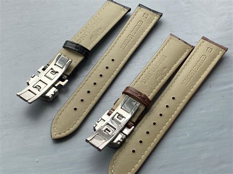 authentic breitling leather straps|genuine Breitling leather strap.